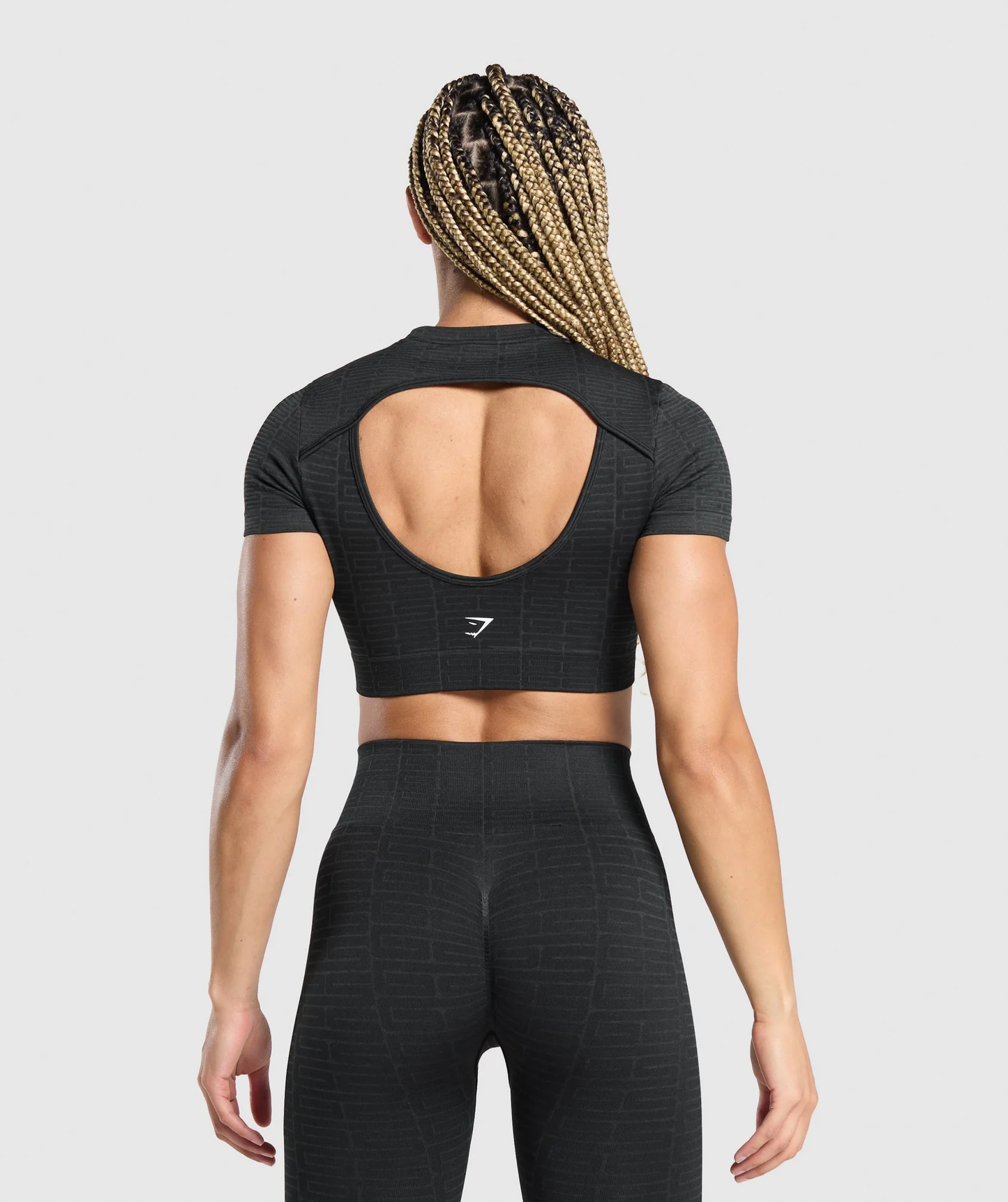 Top corto Adapt Monogram Seamless