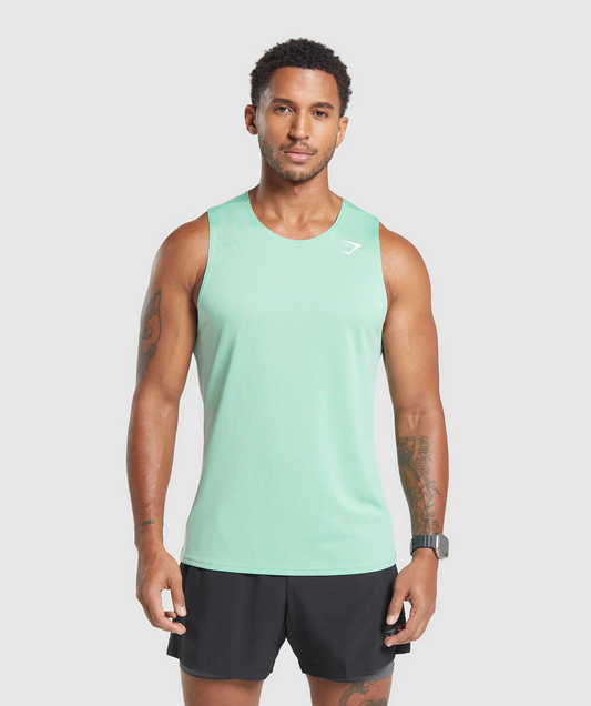 CAMISETA DE TIRANTES TURQUESA