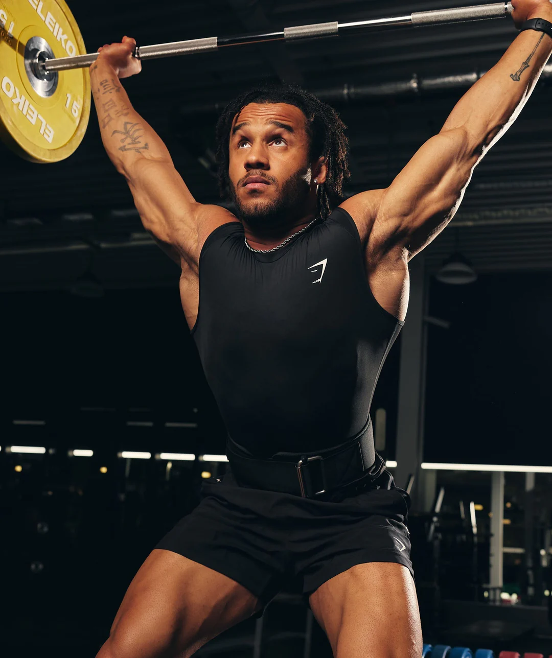 Velcro Weightlifting cINT- Gs Black - Small